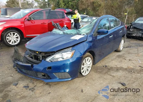 2019 Nissan Sentra Sv from USA, damaged, VIN 3N1AB7AP5KY426118